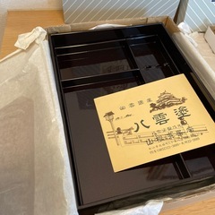漆器文箱、手鏡セットの画像