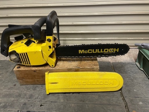 チェーンソー　マニュアル付き　マッカラー