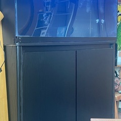 6/13迄90cmアクリル水槽、水槽台　ジャンクの画像