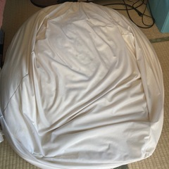 無印　ビーズソファ　
