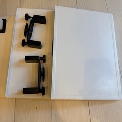 【中古】FITUEYES 白色 テレビ台 壁寄せTVスタンド 32型～75型テレビに対応 テレビラックの画像