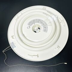 シーリングライト　蛍光灯タイプ　ナショナル　ヒモ式　HH4856EP　カバー割れ有り　Nationalの画像