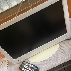 19Vテレビ(リモコン付き)の画像