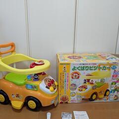 アンパンマン よくばりビジーカー 押し棒+ガード付き