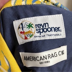 新品【reyn spooner 】【AMERICAN RAG CIE】men's size:M　　の画像