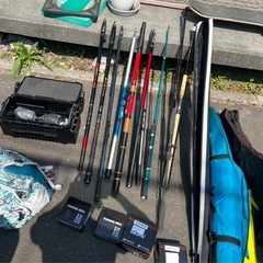週末限定釣具工具ガレージセール