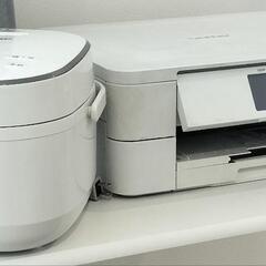 【2点セット！動作確認済】プリンタ・炊飯器