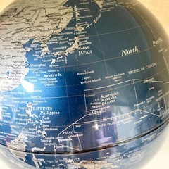 地球儀•英字の画像