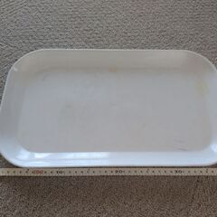 プラスチックトレー　白　ホワイト