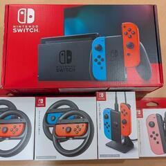 Nintendo Switch 本体 Joy-Conハンドル 充...