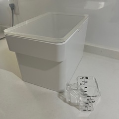 tower 米びつ　計量カップ付き