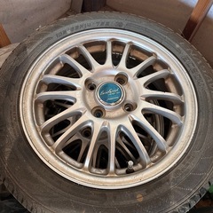 155/65R14タイヤ付き ユーロスピード アルミホイール