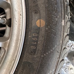 155/65R14タイヤ付き ユーロスピード アルミホイールの画像