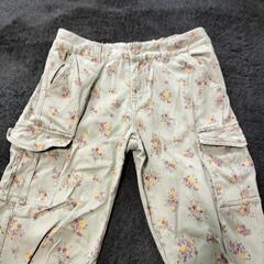 カーゴパンツМ 花柄の画像