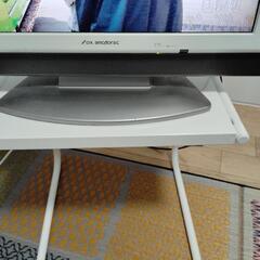 19V型液晶テレビ　TV台の画像