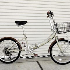 20インチ６段変速折りたたみ自転車