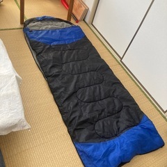寝袋　収納袋無しの画像