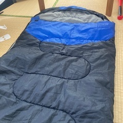 寝袋　収納袋無しの画像