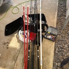 中古　釣り道具一式