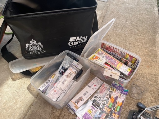 【取引中】中古　釣り道具一式