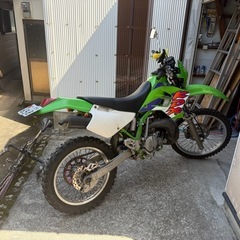 KDX220R レース用を道路仕様　エンジン快調