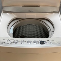 送料・設置込み可　洗濯機　7kg Haier 2021年【分解クリーニング済み】の画像