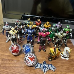 仮面ライダー　ソフビ等　