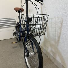 ＤＡＩＮＩＣＨＩ大日産業ＡＸＩＡアクシア２０インチ折りたたみ自転車オートライト付の画像