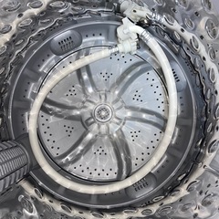 送料・設置込み可　洗濯機　6kg NITORI 2021年【分解クリーニング済み】の画像