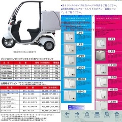 ジャイロキャノピー  リアボックスの画像