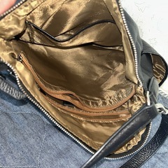 #ショルダーバッグ レザー #2way ブラック　#黒 のレザー #ハンドバッグ #BARCOSの画像