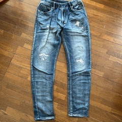 メンズダメージデニムパンツ