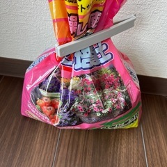 ［0円］花と野菜のリピート培養土6ℓ　残り半分くらい（2ℓか3ℓくらい）の画像