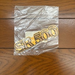 SR500 サイドカバーステッカー