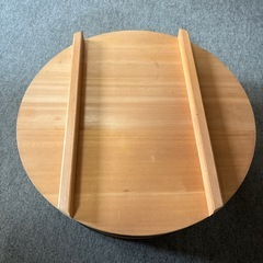 ✨天然木製寿司桶 蓋付き　大✨の画像