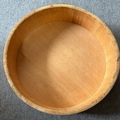 ✨天然木製寿司桶 蓋付き　大✨の画像