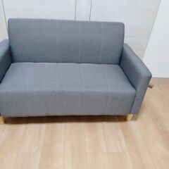 ファブリックソファ 二人掛けソファー コンパクトソファー　美品
