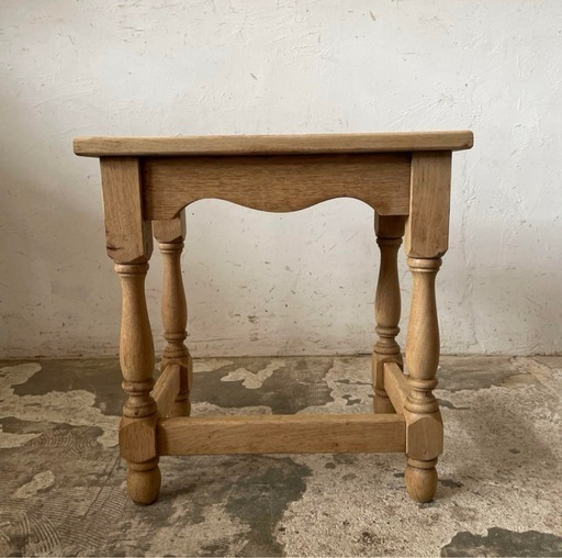 サイドテーブル 剥離 アンティーク