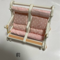 シルバニアファミリー　二人乗りベビーカー　の画像