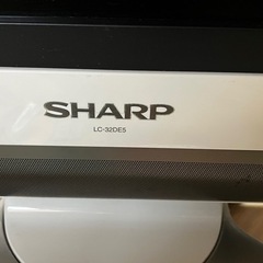 2009年製　SHARP AQUOS 32型の画像