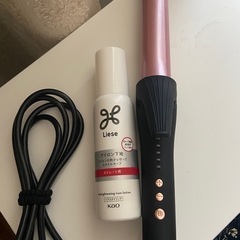 美品✴︎ヘアアイロン32mm✴︎ストレート&カール両用タイプ✴︎マイナスイオン2025年製の画像