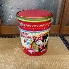 ミッキーマウス　ペール缶　ディズニー