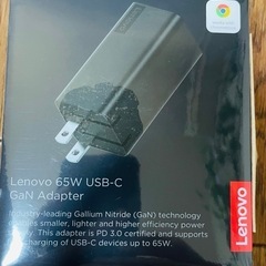 【新品未使用】Lenovo 65W USB-C GaN アダプター