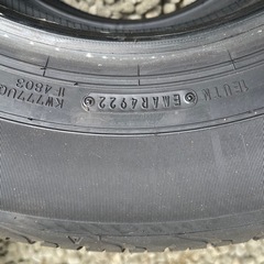 タイヤ４本セット(195/80/15)の画像