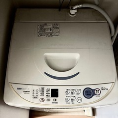 Sanyo 5Kg 洗濯機