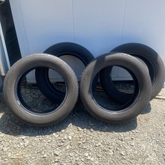 ★  225/60R18 ダンロップ 21年製 夏タイヤ4本セット RAV4 エクストレイル デリカD5 アルファード ヴェルファイアの画像