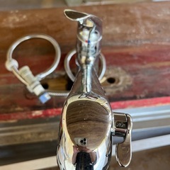 【現役稼働品】 キッチン　浄水器内蔵型シングルレバー混合水栓の画像
