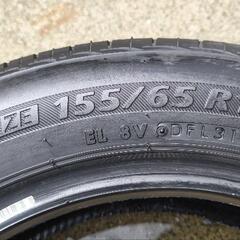 ブリヂストン　バリ山　155/65r14  あまり走っていないの画像