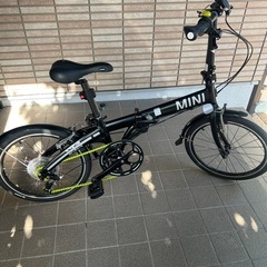 MINi 折りたたみ自転車(自転車)の中古が安い！激安で譲ります