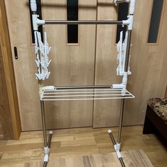 【美品】室内物干　